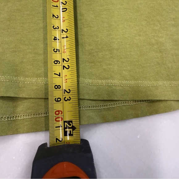All Saints Women’s Bright Lime Short rolled Sleeve Tee shirt Cotton Sz S NWOT - Picture 6 of 7